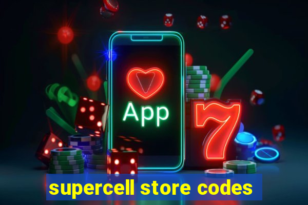 supercell store codes